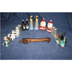 Box Lot Salt & Pepper Shakers