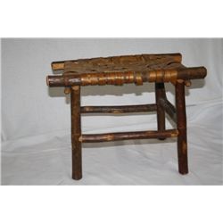 Old Hickory Foot Stool