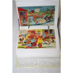 Carton Style Postcards (1950s)