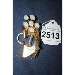 Coro Signed, Marked Sterling, Brooch