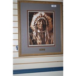 "Sitting Bear- Arikaha" Edward Curtis Collection