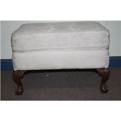 Claw Feet  Ottoman