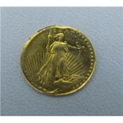 Mini Saint Thomas Gold $20 Coin