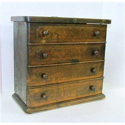 19th Century Miniature Chest of Drawers