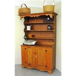 19th Century One Piece Dutch Cupboard