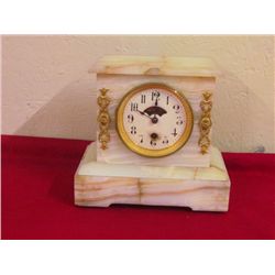 19th Century Marble Mantle Clock