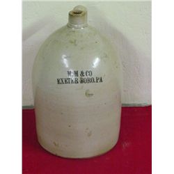 M.M. & Co Exeter Boro, PA Jug