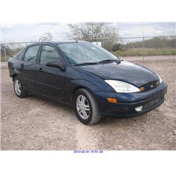 2001 - FORD FOCUS  //  REBUILT SALVAGE