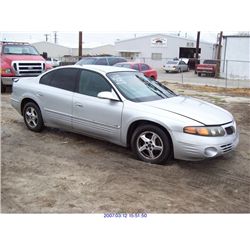 2001 - PONTIAC BONNEVILLE