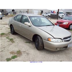 2001 - NISSAN ALTIMA