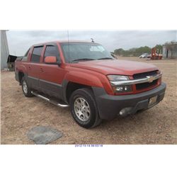 2003 - CHEVROLET AVALANCHE
