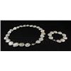 Image 2 : SET OF QUEEN OF PEARLS NECKLACE&BRACELET TOTAL 567.71CT