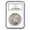 Image 1 : Certified Uncirculated Silver Eagle 1992 MS69