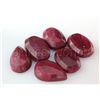 Image 2 : Ruby 139.01 ctw Loose Gemstone Mix Sizes & Shapes