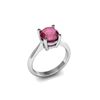 Image 1 : Ruby 1.60ctw Ring 14kt White Gold