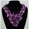 Image 1 : 1308CTW 16" BAHAMA PURPLE MOTHER OF PEARL NECKLACE META