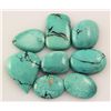 Image 1 : Natural Turquoise 156.82ctw Loose Small Gemstone Lot of