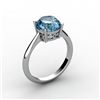 Image 1 : Topaz 2.50 ctw Ring 14kt White Gold