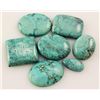Image 1 : Natural Turquoise 163.90ctw Loose Small Gemstone Lot of