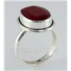 Image 1 : RUBY CORRUNDUM 25.34CTW STERLING SILVER RING