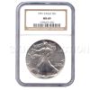 Image 1 : Certified Uncirculated Silver Eagle 1991 MS69