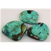 Image 1 : Natural Turquoise 193.35ctw Loose Gemstone 3pc Big Size