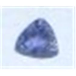 .50 1/2 CARAT BLUE SAPPHIRE RARE-ONLY 1 MINE OPERATING IN EAST AFRICA CURRENTLY *TRILLIANT CUT & FAC