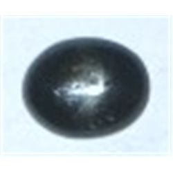 3.00 CARAT LARGE RARE *BLACK STAR SAPPHIRE-MINED IN INDIA*!! BLACK STAR CAME OUT OF SAFE!!