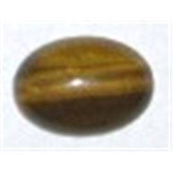5.00 CARAT TIGER EYE GEMSTONE *MINED IN SOUTH AFRICA*!! GEMSTONE CAME OUT OF SAFE!!