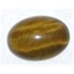 5.20 CARAT TIGER EYE GEMSTONE *MINED IN SOUTH AFRICA*!! GEMSTONE CAME OUT OF SAFE!!