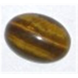 5.25 CARAT TIGER EYE GEMSTONE *MINED IN SOUTH AFRICA*!! GEMSTONE CAME OUT OF SAFE!!