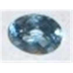 1.65 OVER 1 1/2 CARAT BRAZILIAN DARK BLUE TOPAZ GEMSTONE *MINED IN BRAZIL* GEMSTONE CAME OUT OF SAFE
