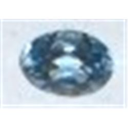1.55 OVER 1 1/2 CARAT BRAZILIAN DARK BLUE TOPAZ GEMSTONE *MINED IN BRAZIL*!! GEMSTONE CAME OUT OF SA