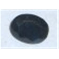 1.70 OVER 1 1/2 CARAT DARK BLUE SAPPHIRE PRECIOUS GEMSTONE!! GEMSTONE CAME OUT OF SAFE!!