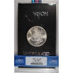 1883-CC MORGAN DOLLAR NGC/GSA MS65 NO BOX,CERT