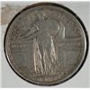 Image 1 : 1917 TYPE 1 STANDING LIBERTY QUARTER XF+