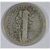 Image 2 : 1921 MERCURY DIME GOOD