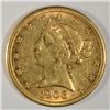 Image 1 : 1906D  $5 gold XF