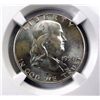 Image 2 : 1950  Franklin half $   NGC64FBL   est $55-$60