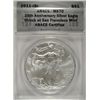 Image 1 : 2011S ANACS70 25th anniversary silver eagle