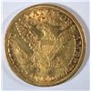 Image 2 : 1898S  $5 gold    XF/AU  cleaned est $460-$475