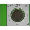 1845 LARGE CENT U.S.A.