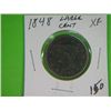 1848 LARGE CENT U.S.A.