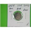 Image 1 : 1854 SITTING LIBERTY DIME