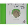 Image 1 : 1890 SITTING LIBERTY DIME