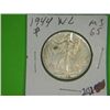 Image 1 : 1944  P WALKING LIBERTY 1/2 DOLLAR