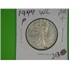Image 1 : 1944  P WALKING LIBERTY 1/2 DOLLAR