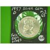 Image 1 : 1957 D FRANKLIN 1/2 DOLLAR