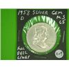 Image 1 : 1958 D FRANKLIN 1/2 DOLLAR
