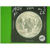 Image 1 : 1924 P PEACE DOLLAR